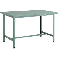 TRUSCO　軽荷重作業台（300kg）AE型　1200X750XH740　基本タイプ　グリーン色 SAE-1200