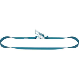 KITO ベルトラッシング ラチェットバックル式 25mm幅 破断荷重5kN 最大使用力1．25kN ラウンドタイプ 5m BLR005R-050