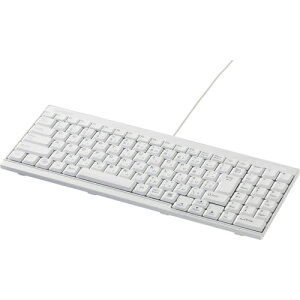 BUFFALO�@USB�ڑ��@�L���X�����L�[�{�[�h�@�z���C�g BSKBU14WH