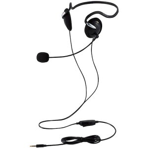 ELECOM�@�L���w�b�h�Z�b�g�@�����l�b�N�o���h�@4�Ɂ@1�D8m�@�u���b�N HS-NB03STBK