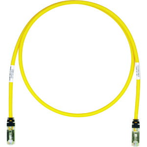 PANDUIT�@CAT6A�^CAT6�@�V�[���h�p�b�`�R�[�h�@10m�@���@STP6X10MYL STP6X10MYL