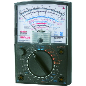 SANWA�@�A�i���O�}���`�e�X�^�@1000V����\ YX-361TR