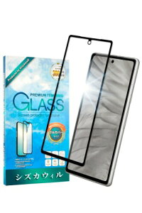 �V�Y�J�E�B�� Google Pixel 7a �p �K���X�t�B���� �����K���X �S�ʕی� �ی�t�B���� �s�N�Z��7a �p �t���ی�t�B���� �u���b�N 1������