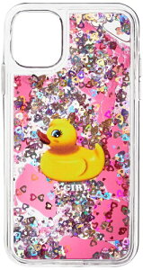 (X-girl) SWIMMING DUCK MOBILE CASE for iPhone 11