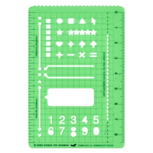 Hobonichi Techo �قړ��蒠 �قړ��̃e���v���[�g �x�[�V�b�N �蒠�A�N�Z�T���[