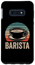 Galaxy S10e バリスタ エスプレッソ コーヒー コーヒーメーカー スマホケース