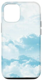 iPhone 14 青い空白い雲 スマホケース