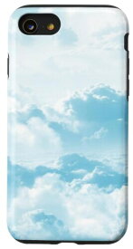 iPhone SE (2020) / 7 / 8 青い空白い雲 スマホケース