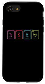 iPhone SE (2020) / 7 / 8 化学周期表 テクノ スマホケース