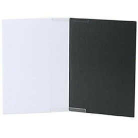 エツミ レフ板 反射板 レフ板α2 白/黒 セット B5 サイズ (257mm×182mm) VV-82656