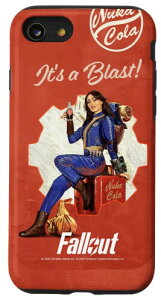 Fallout Nuka Cola Lucy It's a Blast Retro Ad Gaming TV Show �X�}�z�P�[�X iPhone SE (2020) / 7 / 8 �p