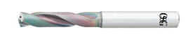 オーエスジー EgiAsコート油穴付き超硬ドリル3Dタイプ 直径6.2mm 全長88mm 溝長31mm シャンク径7mm ADO-3D 6.2-7(8690620)