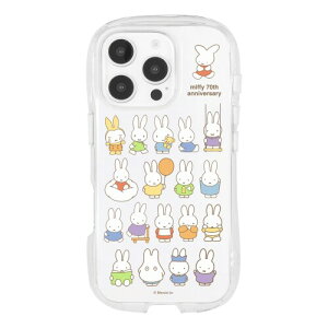 �O���}���f�B�[�Y �~�b�t�B�[ 70th iPhone16 Pro �Ή� �N���X�^���N���A�P�[�X �~�b�t�B�[ MF-559A