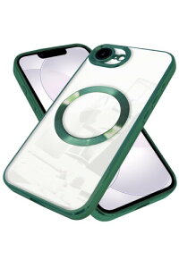 �V�Y�J�E�B��Re iPhone 17e �p / 16e �p �P�[�X MagSafe�Ή� �N���A �����Y�ی� �J�o�[ ���C�����X�[�d �ϏՌ� �n�C�u���b�h7 �X�}�z�P�[�X 1���� �O���[��