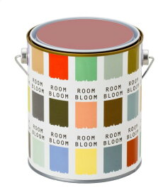 ニッペ 水性塗料(室内 壁用 内装 ペンキ) ROOMBLOOM Matte 1kg カラー:fig jam(レッド 赤 ピンクくすんだ赤みがかったピンク) 日本製 4580535472351