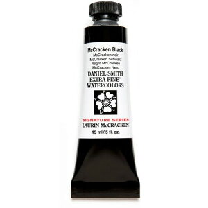 Daniel Smith �_�j�G���E�X�~�X ���ʊG�� 15ml�`���[�u (McCracken Black) 284600248