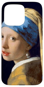 Johannes Vermeer - �A�[�e�B�X�g���� - �^��̃C�������O�������� �X�}�z�P�[�X iPhone 15 Pro Max �p