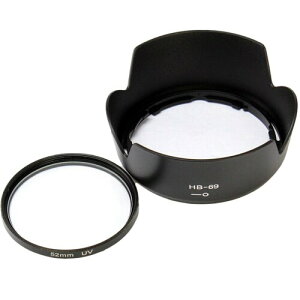 �t�[�h���t�B���^�[ �Z�b�g Nikon �j�R�� �����Y�t�[�h HB-69 �݊� �Ԍ`�t�[�h �� 52mm �����Y�ی�t�B���^�[ �Z�b�g �wD5500�AD5300�AD3300 �����Y�L�b�g �t����AF-S DX Nikkor 18-55mm F3.5-5.6G VR II ����