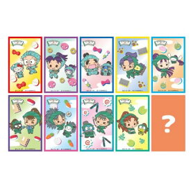 忍たま×サンリオ クリアカードコレクション（忍たま乱太郎×サンリオキャラクターズ） N3-CA001 どれか1個のお届け。