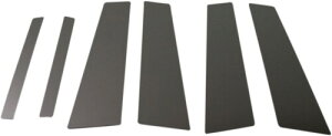BRIGHTZ E�N���X W213 �����ʃX�e�����X�u���b�N���b�L�s���[�p�l�� �o�C�U�[���p 6PC W 213 �Z�_�� E200 E220d E250 E350e E400