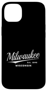 Milwaukee Wisconsin Milwaukeean �X�|�[�c�t�@�� ���B���e�[�W �~���E�H�[�L�[ �X�}�z�P�[�X iPhone 14 Plus �p