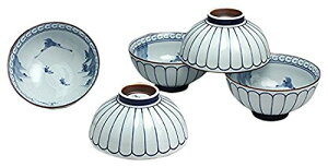 �јq ������� �F �L�c�� �e���R�� ���� �Z�b�g�i��j Japanese Rice bowl x5pcs set Porcelain/Size(cm) ��11.9x5.9/No:720638