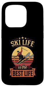 Ski Life Is The Best Life ���g���X�^�C�� �X�}�z�P�[�X iPhone 15 Pro �p
