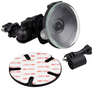 REC-MOUNTS �T�N�V�����J�b�v�}�E���g Suction Cup Mount for Garmin(�K�[�~��)VIRB Elite X XE �p �ȖʑΉ� ���i�v�I�Ɏg����z�ՃX�^���h(VB-42GPLS)