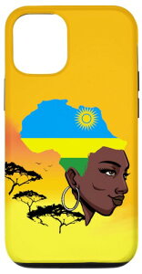 iPhone 13 Rwandan Queen Black History Month Rwanda Flag Africa �X�}�z�P�[�X