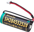 NinoLite(NinoLite) SH284552520 / CR17450E-R(3V) / CR17450E-R-CN23 / CR17450-WK41-1 / CR17450E-N-CN8-TBL/CR-AG(3V) / C25P 対応 大容量リチウム電池 住宅火災警報器交換用電池、SH4600/SH28455 等対応バッテリー