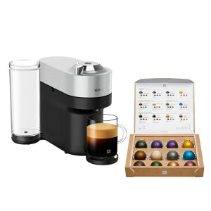 Nespresso(�l�X�v���b�\) �l�X�v���b�\ VERTUO �J�v�Z�����R�[�q�[���[�J�[ ���@�[�`���I �|�b�v �v���X �V���o�[ ���s�R���p�N�g GDV6-SI-W