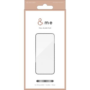 �G���R�� iPhone 16 �K���X�t�B���� �����K���X �d�x10H ���C���X�g�[���t���[���t�� �w�䂪���Ȃ� ���炫�� �C�A������Ȃ� &me ���킢�� ������� (iPhone 15�Ή�) PM-A24AFLGGRSSV