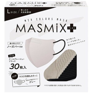 MASMiX�v���X �c�[�g�[���J���[�}�X�N ���̃^�C�v 30���� �N�[���O���[�W��×�u���b�N
