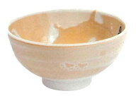 田中箸店 しばふく 軽量茶碗 美濃焼 オレンジ [ファイ]120×58mm No.519012