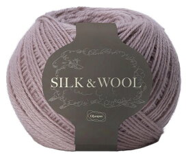 オリムパス 製絲 手編み 毛糸 並太 SILK&WOOL COL. 4 ピンク 系 約 50g 205m 6玉セット