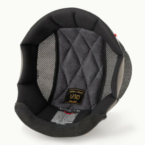 HJC HELMETS(�G�C�`�W�F�C�V�[�w�����b�g) �o�C�N�p �w�����b�g ���� �I�v�V�����p�[�c V10�p �����T�C�Y���� �C���i�[���C�i�[ HJP549 ONE COLOR M/L�T�C�Y�K��(L�W�� 9mm)