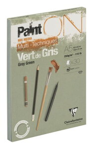 �N���[���t�H���e�[�k �y�C���g�I��A5 �p�b�h �O���[�O���[�� 30�� 250g/m2 �~�b�N�X���f�B�A�y�[�p�[ PEFC�F�؎擾 �A�V�b�h�t���[ ISO9706� ���� ���� �p�X�e�� �A�N���� �C���N ���M Clai