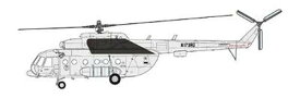 JCW 1/72 Mi-17 アメリカ空軍特殊作戦コマンド 第6特殊作戦飛行隊 2012 完成品 JCW-72-Mi17-002