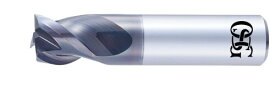 オーエスジー DUARISEコート超硬防振型エンドミル自動旋盤対応型 外径3mm 全長45mm 刃長4.5mm シャンク径6mm AE-VTSS 3×4.5×6(8557251)