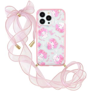 �O���}���f�B�[�Y �T�����I�L�����N�^�[�Y IIIIfit Loop Ribbon iPhone13 Pro(6.1�C���`)�Ή��P�[�X �}�C�����f�B SANG-196MM