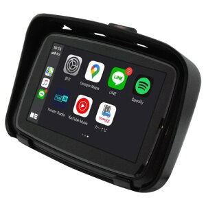 MTK 5�C���` �o�C�N�p �h�� �|�[�^�u�� �f�B�X�v���C�I�[�f�B�I ���C�����X CarPlay AndroidAuto PDA-05B