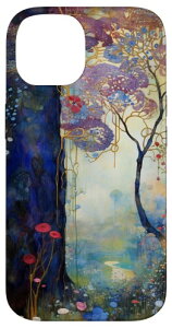 Beautiful Fantasy Landscape Style Of Klimt Art Cover Phone �X�}�z�P�[�X iPhone 14 �p