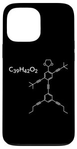 �i�m�v�V���� �L�@������ C39H42O2 ���q �\���� �i�Ȋw �_�l�� �m�e�N�m���W�[ ���w Nanoputian �X�}�z�P�[�X iPhone 13 Pro Max �p