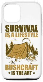 iPhone 12/12 Pro Survival Is A Lifestyle Bushcraft Is The Art Bushcraft スマホケース