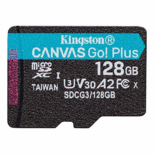 キングストン microSD 新着セール 128GB 170MB s UHS-I U3 V30 Plus Go SDCG3 Canvas A2 Nintendo まとめ買い特価 Switch動作確認済