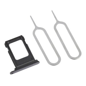 iPhone 14Pro ��p SIM �g���C �h���V���R�������O�t�� �X�y�[�X�u���b�N Tray-14Pro-SpaceBlack