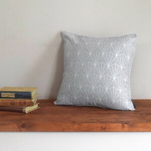 �X�^�C���f�R�[��(STYLE Decor) �N�b�V�����J�o�[ 45×45cm �k�� ������� ���킢�� 2���Z�b�g ��100% �O���[ �V���v�� ���C�� W3501200