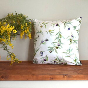�X�^�C���f�R�[��(STYLE Decor) �N�b�V�����J�o�[ 45×45cm �k�� ������� ���킢�� 2���Z�b�g ��100% �I���[�u �O���[�� W3501900
