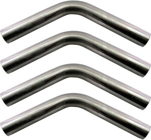 BRIGHTZ 48�� 60�x �X�e�����X �Ȃ��p�C�v 1.2mm�� 4PC 48�p�C 48[�t�@�C] 60°