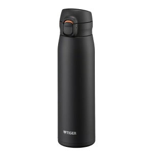 �^�C�K�[���@�r(TIGER) ���� 600ml �����v�b�V�� �X�e�����X�{�g�� �ۗ� �ۉ� �y�� ���݂₷���݌v �􂢂₷�� �u���b�N MKR-W60NK